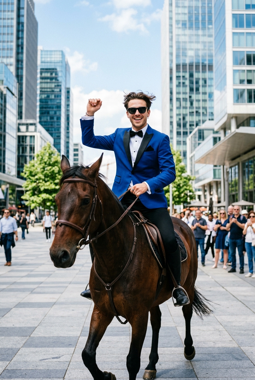 Gangnam Style Horse Dance